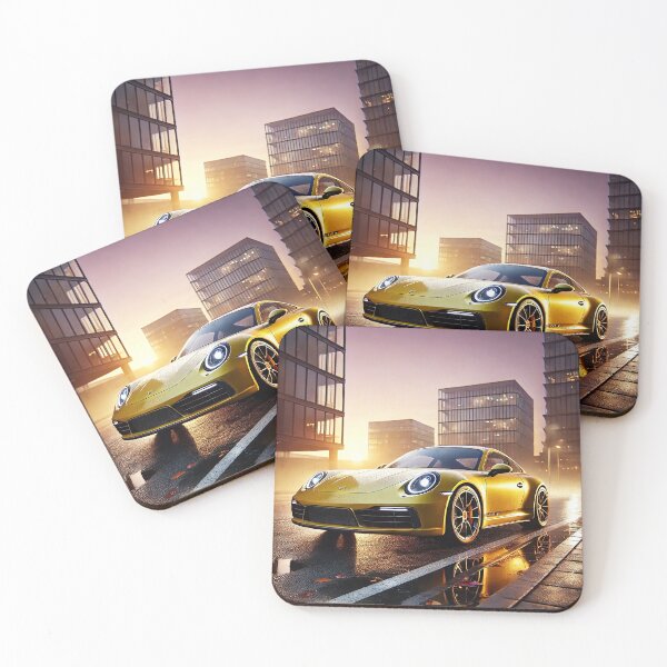 Item preview, "Urban Brilliance: A Golden Drive at Sunset" designed and sold by philpace.