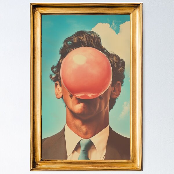 Item preview, Salvador Dali Bubblegum Daydream designed and sold by Canary-Vice.