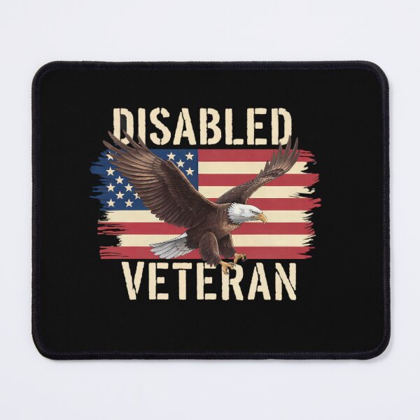Item preview, Proud Disabled Veteran Tribute Design - Honor and Sacrifice designed and sold by GreenZenStudio.