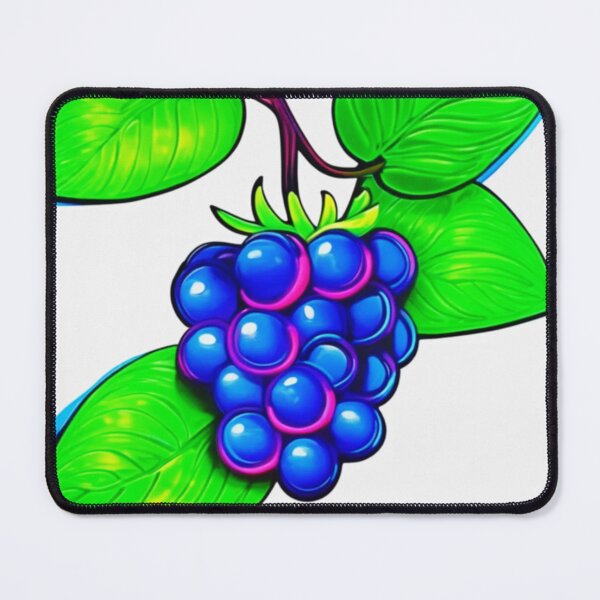 Item preview, Vibrant Blueberry Pop Art designed and sold by Health And Fitness Posts e-Store.