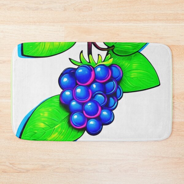 Item preview, Vibrant Blueberry Pop Art designed and sold by Health And Fitness Posts e-Store.