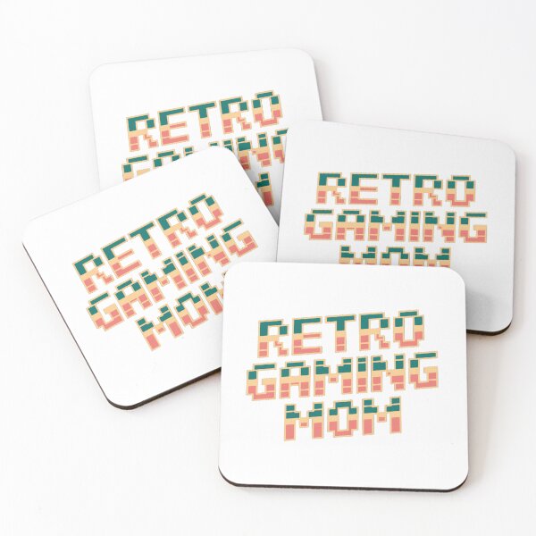 Item preview, Retro Gaming Mom Powers Up! designed and sold by 8bitdecalworld.