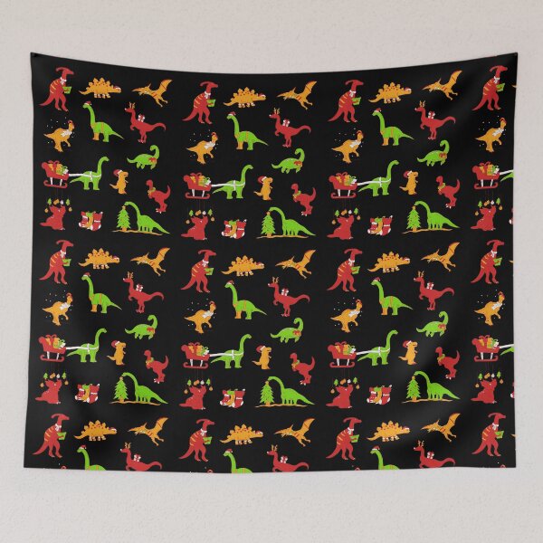 Item preview, Christmas Dinosaur Set designed and sold by patternjp.