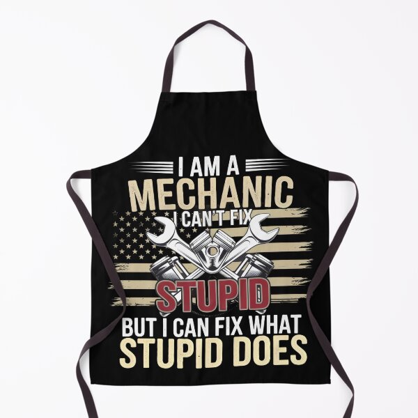 Item preview, Mechanic Humor Fixing Stupid Auto Repair Enthusiast designed and sold by VividBoldMerch.