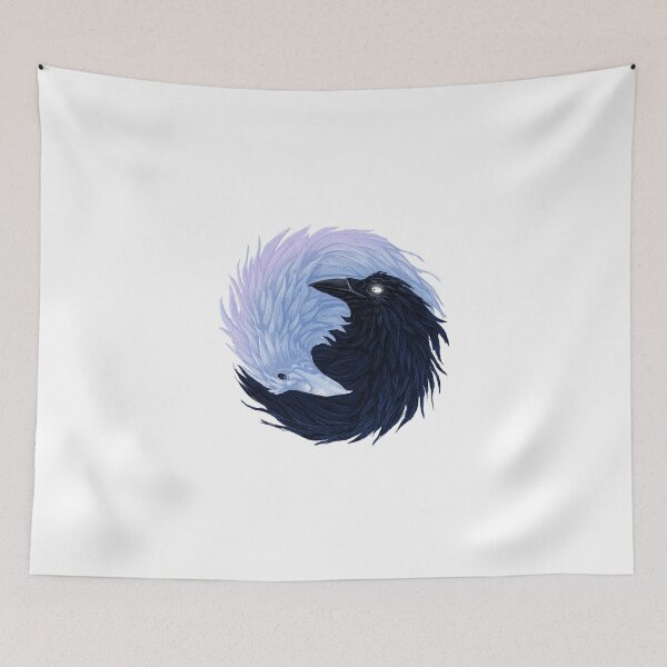 Item preview, Yin Yang Ravens designed and sold by Mothfire.