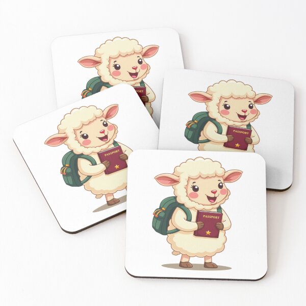 Item preview, Adventurous Sheep – Ready to Explore designed and sold by Fikuall.