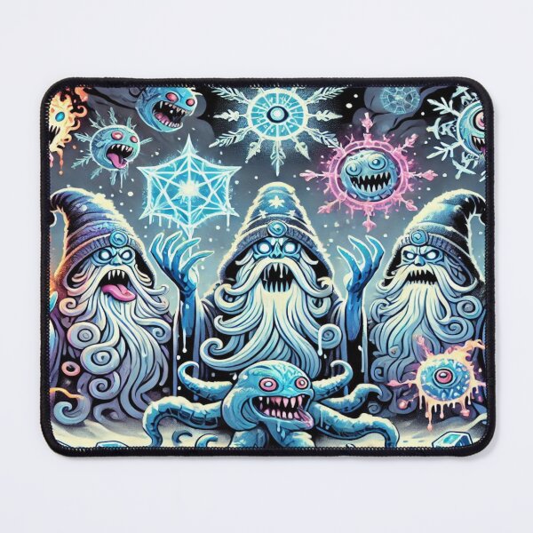 Item preview, Winter Wizards Unleashing Terrible Anomalies designed and sold by Imaginarium of Chaos falcon88 .