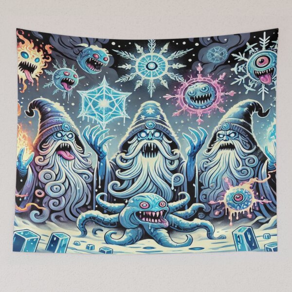 Item preview, Winter Wizards Unleashing Terrible Anomalies designed and sold by Imaginarium of Chaos falcon88 .
