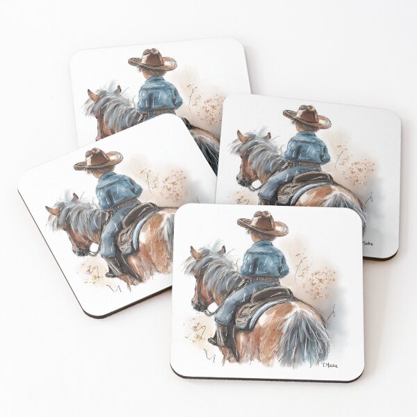 Item preview, Little Cowboy designed and sold by TraceyMackieArt.