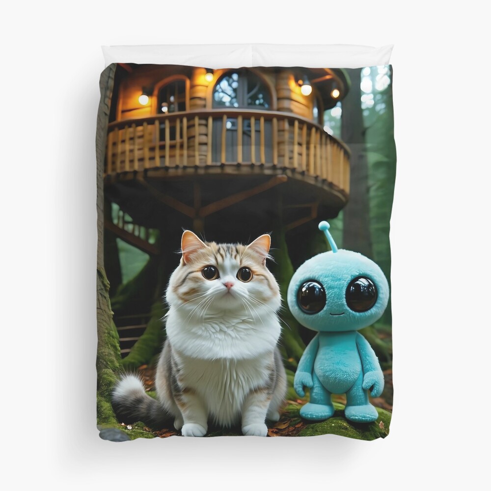 Artikel-Vorschau von Bettbezug, designt und verkauft von Fluffy-Cat-de.