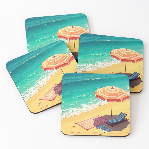 Item preview, Beach Paradise – Tropical Summer Relaxation Scene designed and sold by Collision19.