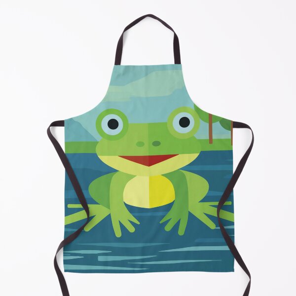 Item preview, Frog in river simple design designed and sold by Boxing Kangaroo Retail Company.