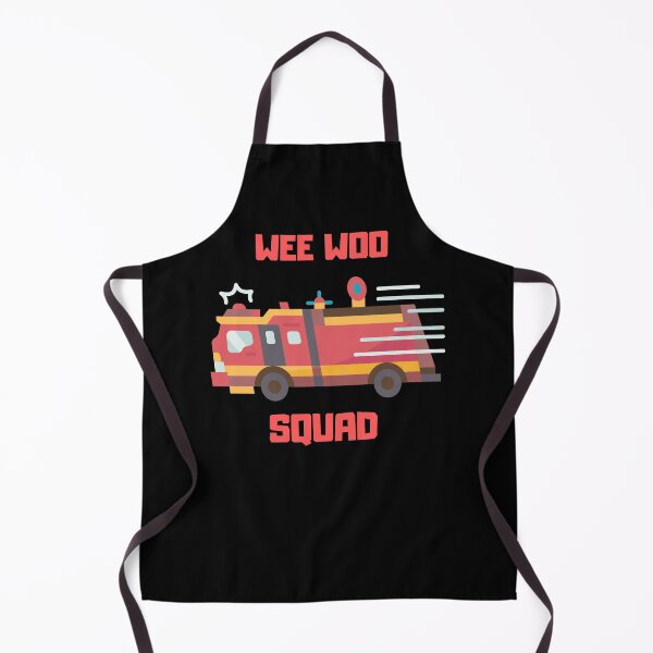 Item preview, WEE WOO SQUAD, funny gifts for firemans  designed and sold by FelkMariShop.