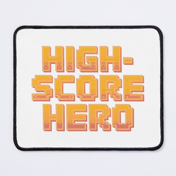 Item preview, High-Score Hero’s Epic Arcade Run designed and sold by 8bitdecalworld.
