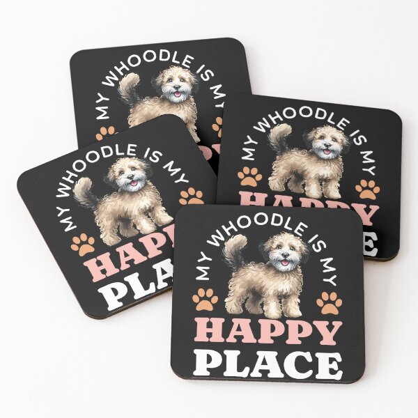 Item preview, My Whoodle Is My Happy Place Gift Idea For Dog Lover designed and sold by HosvPrint .s.