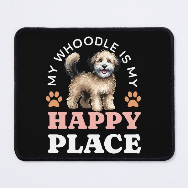 Item preview, My Whoodle Is My Happy Place Gift Idea For Dog Lover designed and sold by HosvPrint .s.