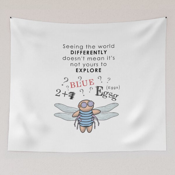 Item preview, Neurodivergent Dragonfly designed and sold by BJCole.