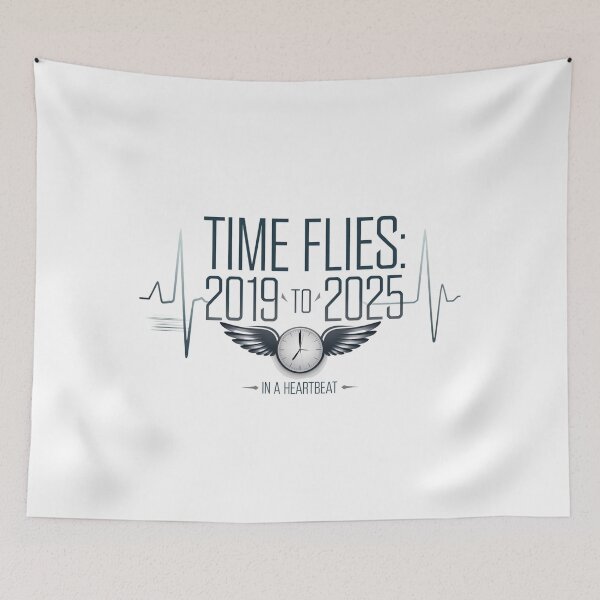 Item preview, Time Flies designed and sold by beckabbooart.