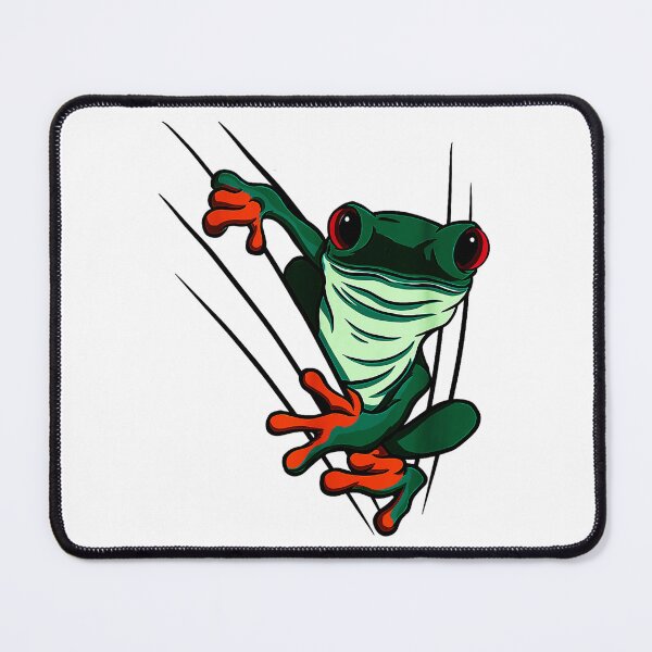 Item preview, Funny green frog, nature drawing designed and sold by AddlPoolart.