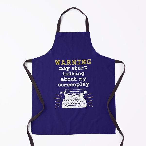 Item preview, Warning May Start Talking About My Screenplay Funny Screenwriter designed and sold by jaygo.