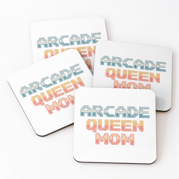 Item preview, Arcade Queen Mom’s Retro Reign designed and sold by 8bitdecalworld.
