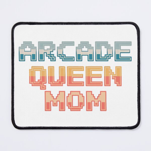 Item preview, Arcade Queen Mom’s Retro Reign designed and sold by 8bitdecalworld.