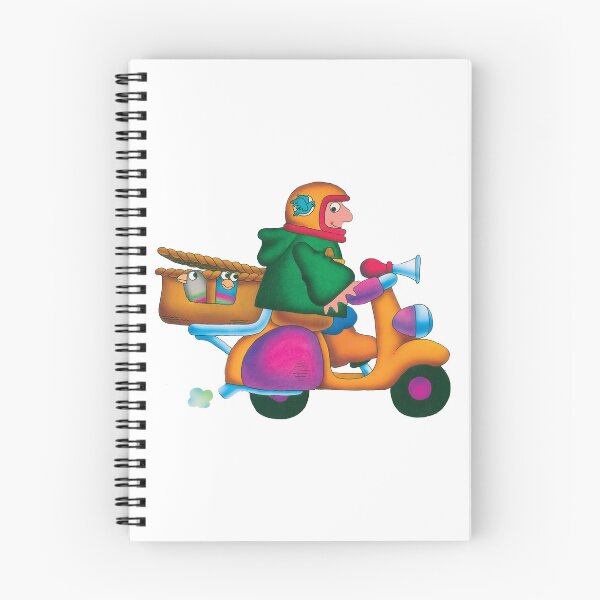 Item preview, Pigeon Street - Bob on Moped designed and sold by curseofkazar.