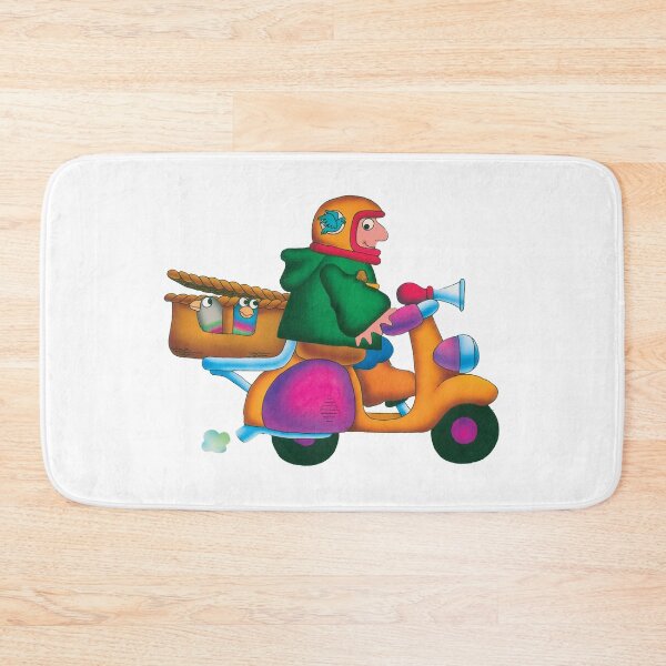 Item preview, Pigeon Street - Bob on Moped designed and sold by curseofkazar.