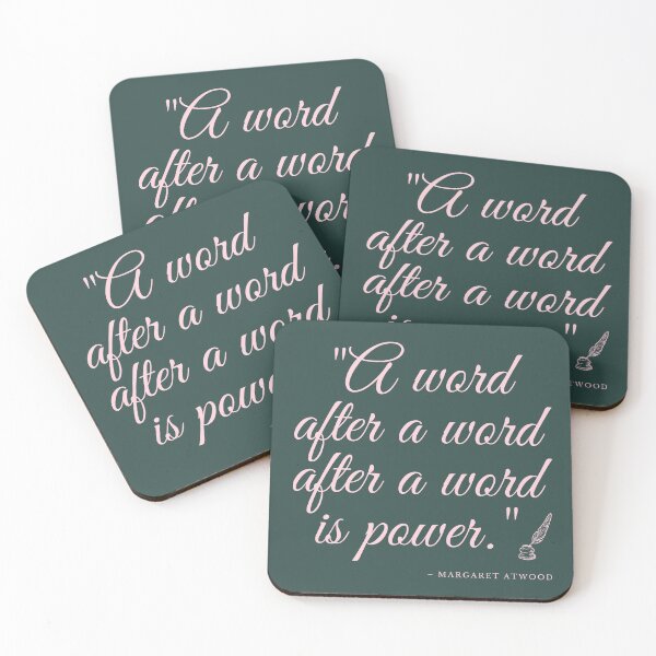 Item preview, Margaret Atwood quote designed and sold by aline-humbert.