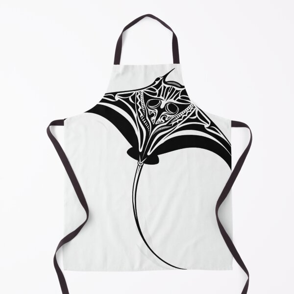 Item preview, Manta Ray Black and White Tribal Tattoo 3 designed and sold by AstroRisq.