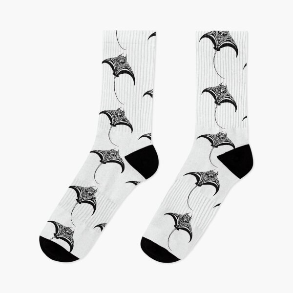 Item preview, Tatuaje tribal en blanco y negro de manta raya 3 designed and sold by AstroRisq.