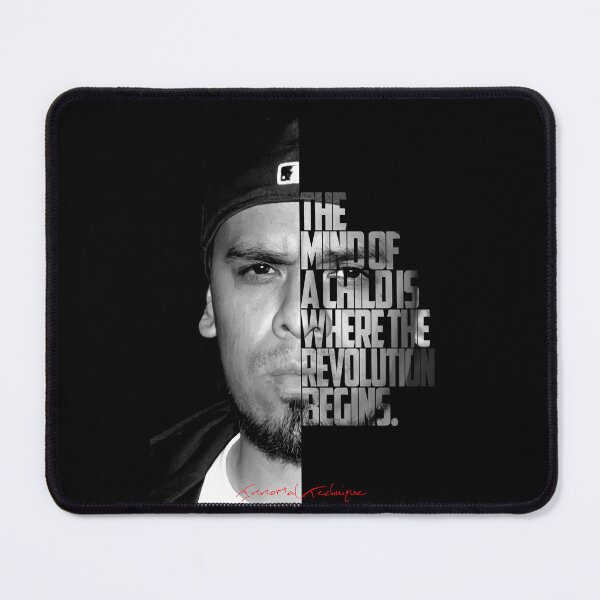 Item preview, Immortal Technique Portrait with Lyric Typography designed and sold by Enea Kelo.