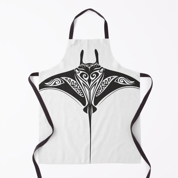 Item preview, Manta Ray Black and White Tribal Tattoo 4 designed and sold by AstroRisq.