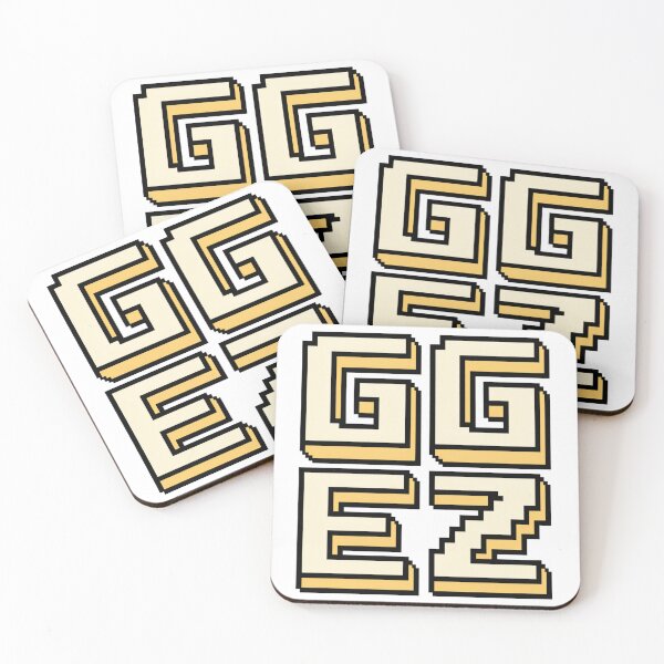Item preview, GG EZ – The Ultimate Victory Tee designed and sold by 8bitdecalworld.