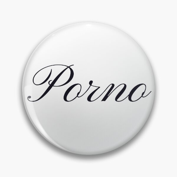 Item preview, The word PORNO in DARK CURSIVE designed and sold by SirJavier.