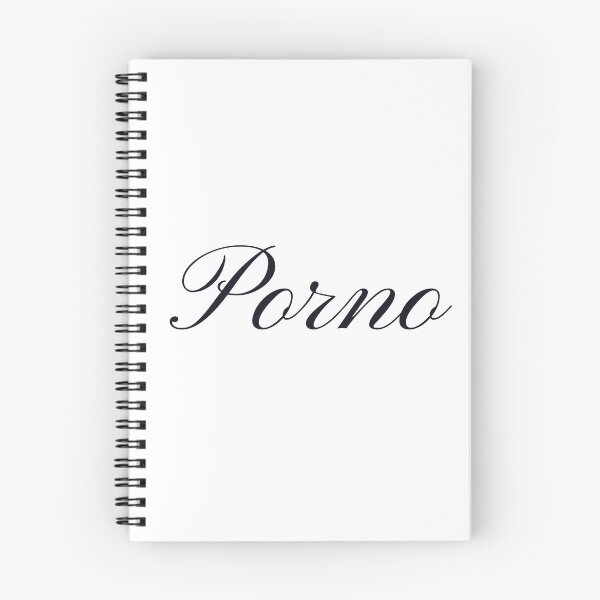 Item preview, The word PORNO in DARK CURSIVE designed and sold by SirJavier.