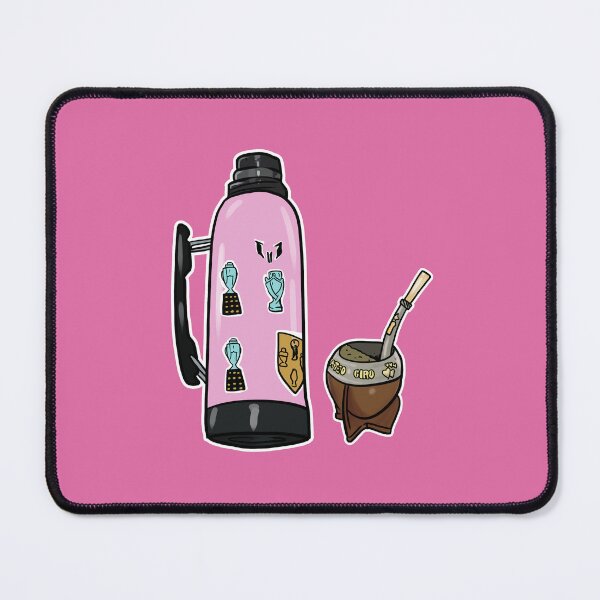 Item preview, Messi's pink thermos designed and sold by Blck-Acid-Devil.