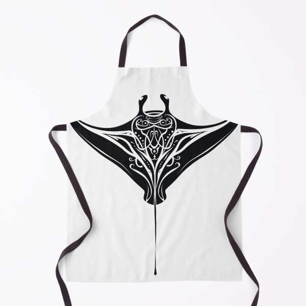 Item preview, Manta Ray Black and White Tribal Tattoo 6 designed and sold by AstroRisq.