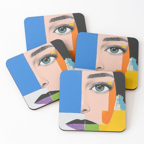 Item preview, Abstract Portrait in Colour designed and sold by melbournedesign.