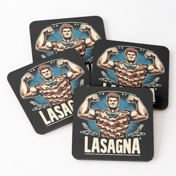 Item preview, I Am Here for Lasagna – Funny Food Lover Design designed and sold by OzzFrequency.