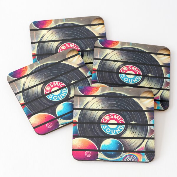 Item preview, Cosmic Sound Vinyl in Outer Space Artwork designed and sold by DreamsArtwear.