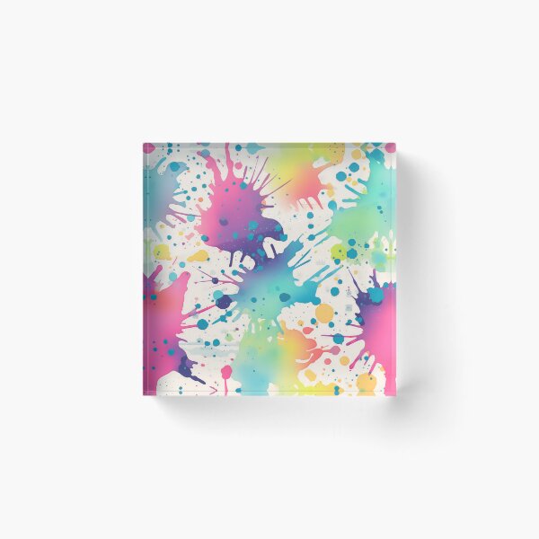 Item preview, Rainbow Paint Splashes designed and sold by Djarainj.