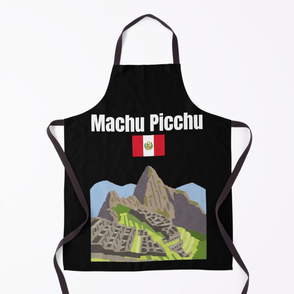 Item preview, Machu Picchu souvenir Inca citadel Peru flag Andes Mountains designed and sold by Artstastic.