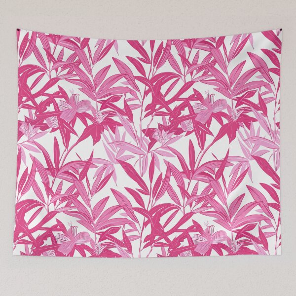 Item preview, Pinkish Leaves tropical pattern designed and sold by DaisyMarroquin.