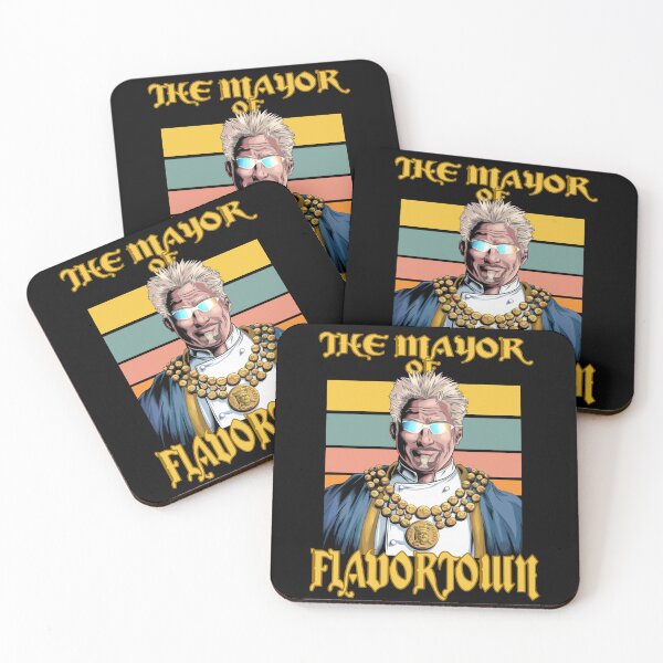 Item preview, Fun Fan Parody of Guy Fieri “Mayor of Flavortown” designed and sold by Mr-Right-On.