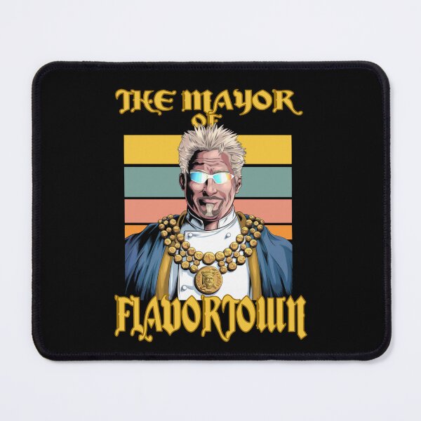 Item preview, Fun Fan Parody of Guy Fieri “Mayor of Flavortown” designed and sold by Mr-Right-On.