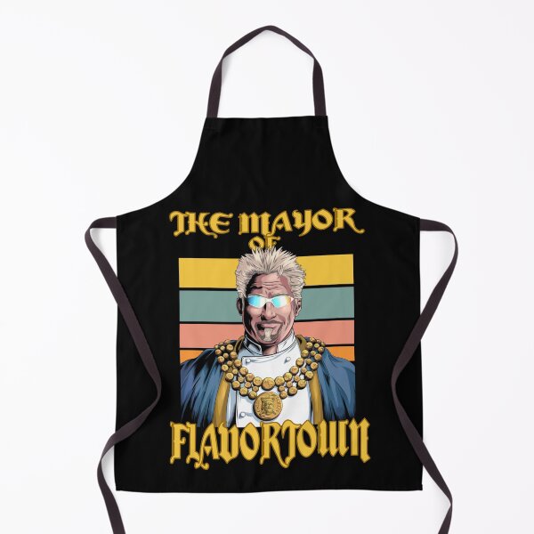 Item preview, Fun Fan Parody of Guy Fieri “Mayor of Flavortown” designed and sold by Mr-Right-On.