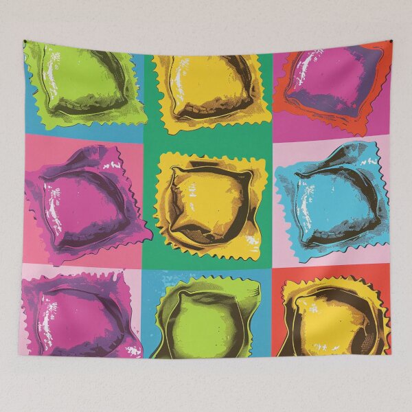Item preview, Ravioli Pasta Pop Art 2 designed and sold by AstroRisq.