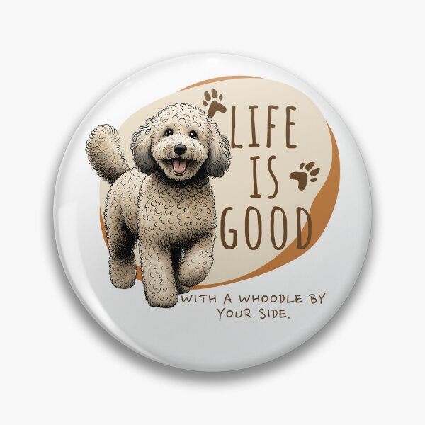 Item preview, Life Is Good With a Woodle By Your Side Gift Idea For Dog Lover designed and sold by HosvPrint .s.