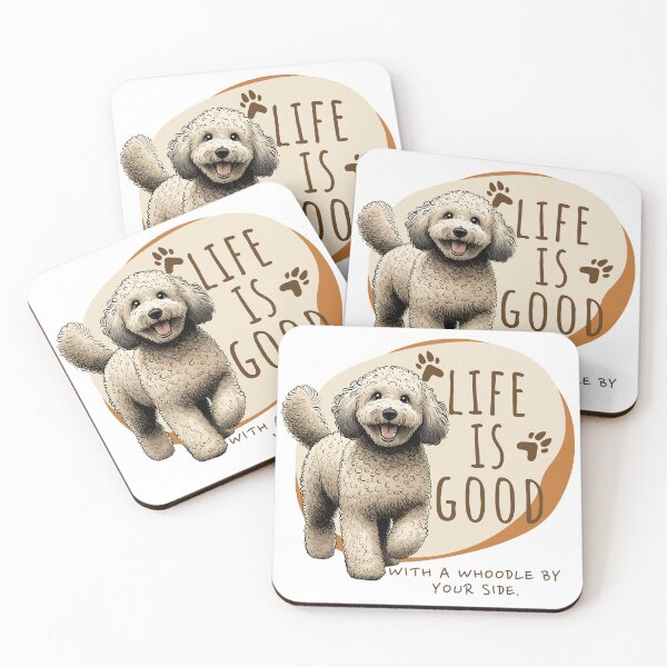 Item preview, Life Is Good With a Woodle By Your Side Gift Idea For Dog Lover designed and sold by HosvPrint .s.